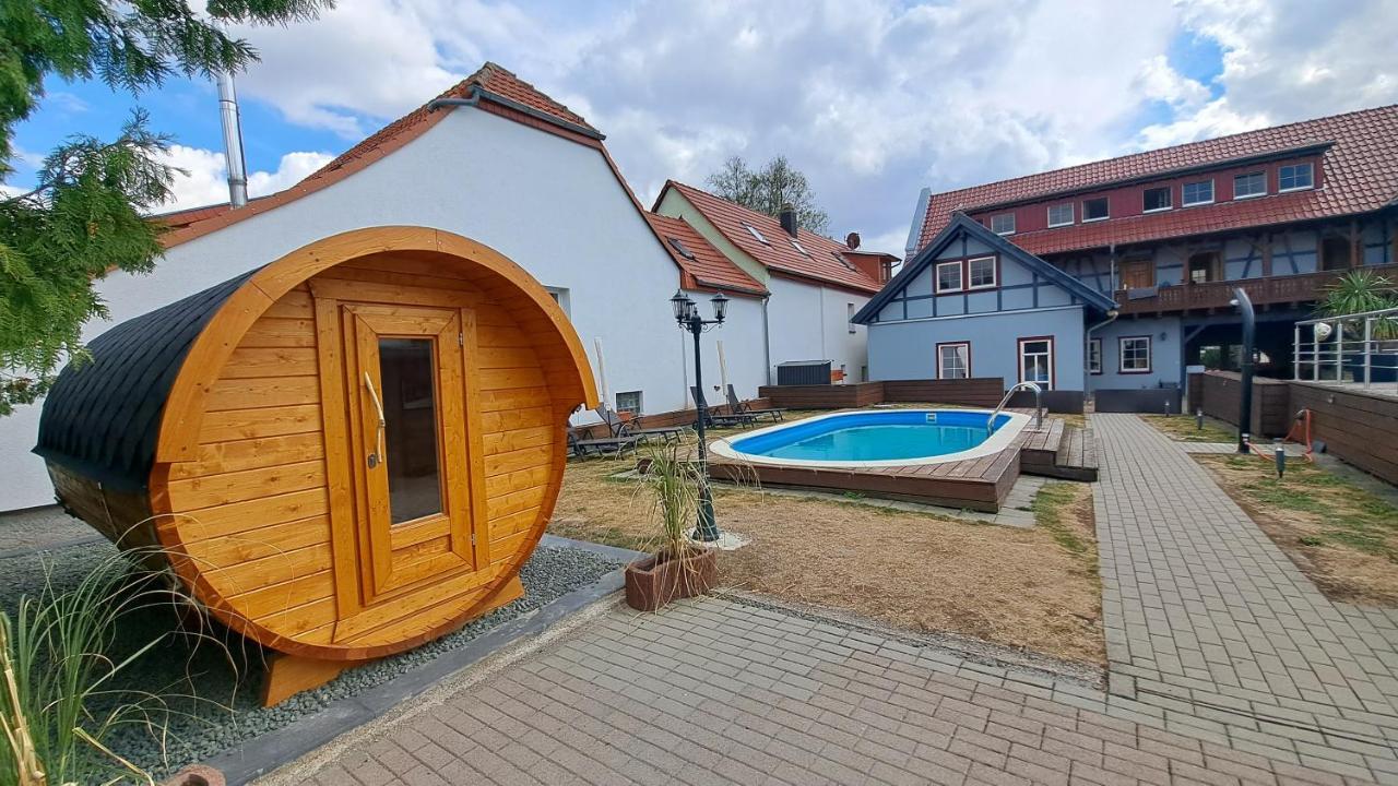 B&B Talstation Ferienwohnung Fuer 2 Personen Horselberg-Hainich Bagian luar foto
