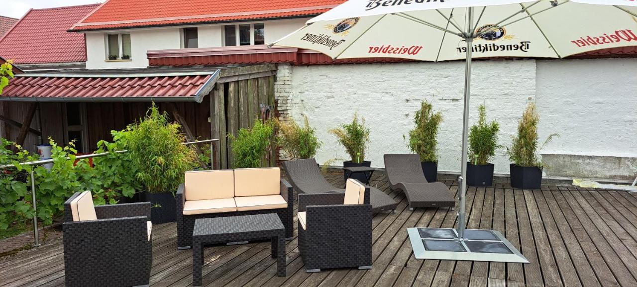 B&B Talstation Ferienwohnung Fuer 2 Personen Horselberg-Hainich Bagian luar foto