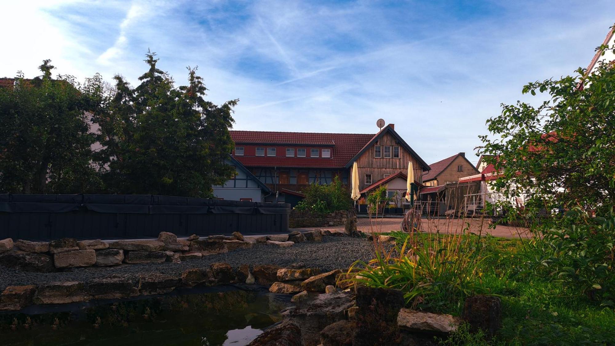 B&B Talstation Ferienwohnung Fuer 2 Personen Horselberg-Hainich Bagian luar foto